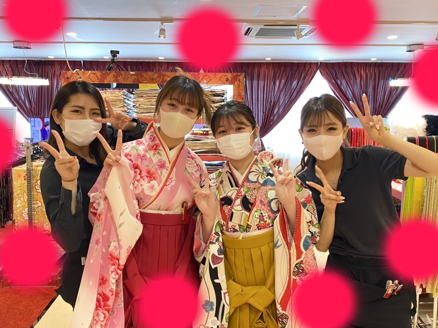 ♡1日　レトロのかわいい袴のひめちゃん♡